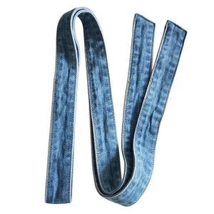 Women Denim Waist Belt Self Tie Waist Band For Pants Jeans 8591
